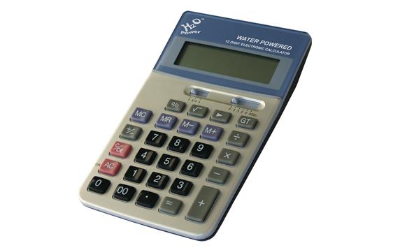 111468   Kalkulator Desktop H2O Energi fra vann